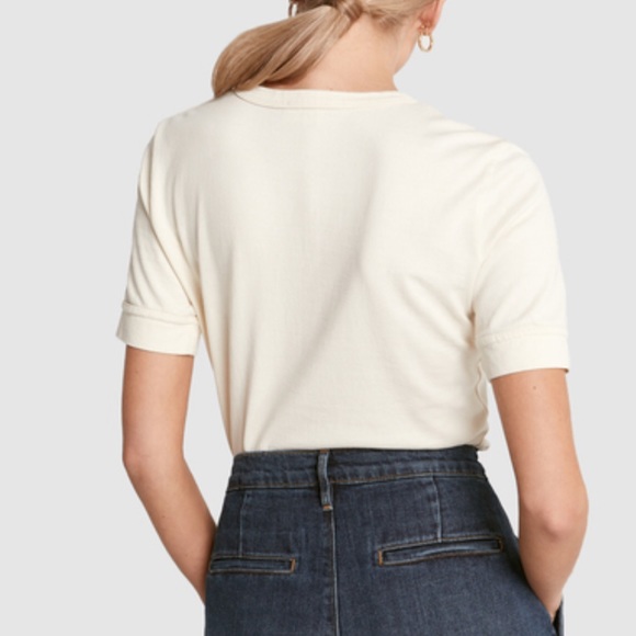 NWT Goop x FRAME S'MORES COTTON TEE - Picture 4 of 7